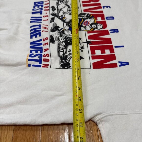 Lot of 2 Vintage USA Sweatshirts XL – Rivermen 90s Hockey & Teddy Bear - Picture 9 of 16